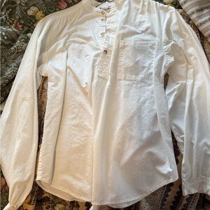 Classic White Men's Shirt